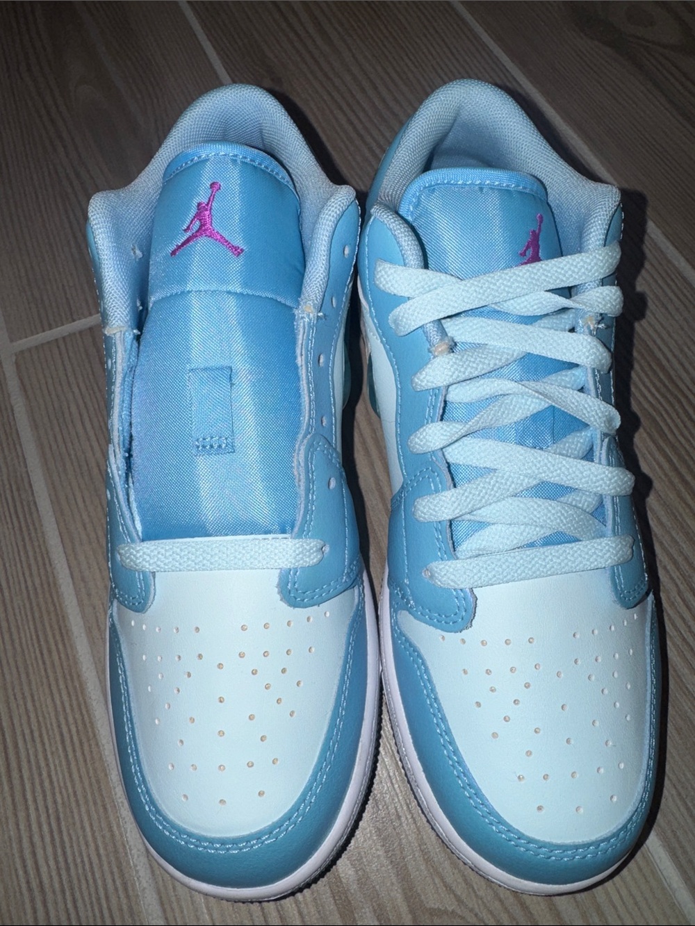 Jordan 1 low aquarius blue - Picture 5 of 6